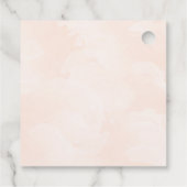 Tini beetje oudere Martini cocktail verjaardag Bedankjes Labels (Achterkant)