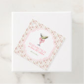 'Tini beetje oudere Martini Coquette verjaardag Bedankjes Labels (In situ)