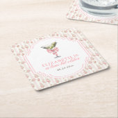 'Tini beetje oudere Martini Coquette verjaardag Kartonnen Onderzetters (Schuin)