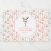 'Tini beetje oudere Martini Coquette verjaardag Likeurfles Etiket (Enkel label)