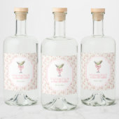 'Tini beetje oudere Martini Coquette verjaardag Likeurfles Etiket (Flessen)