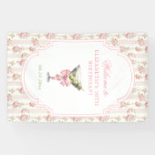 'Tini beetje oudere Martini Coquette verjaardag Spandoek (Horizontaal)