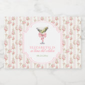 'Tini beetje oudere Martini Coquette verjaardag Sparkling Wijnetiket (Enkel label)