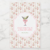 'Tini beetje oudere Martini Coquette verjaardag Wijn Etiket (Enkel label)