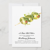 Tini beetje oudere Martini verjaardagsfeestje Kaart (Voorkant)