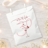 Tini beetje oudere moderne boog kersen Martini ver Bedankzakje (Geknipt)