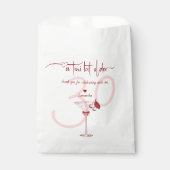 Tini beetje oudere moderne boog kersen Martini ver Bedankzakje (Voorkant)