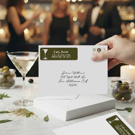 Tini Beetje Plezier Martini Soirée Retouradres Etiket