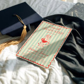 Tini Bit afgestudeerd Westerne Cowgirl Afstuderen Kaart