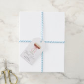 Tini Bit Closer Bruiloftsfeest Cadeaulabel (Met Touw)