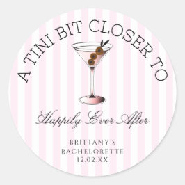 Tini Bit Closer To Happily Ever After Bachelorette Ronde Sticker