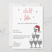 Tini Bit Feestelijke Martini Christmas Cocktail Pa Kaart (Voorkant)