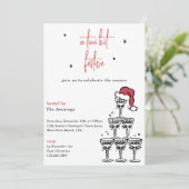 Tini Bit Feestelijke Martini Christmas Cocktail Pa Kaart (Staand voorkant)