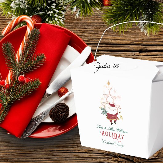 Tini Bit Merry Martini Kantoor Kerstman Bedankdoosjes