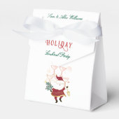 Tini Bit Merry Martini Office Christmas Santa Bedankdoosjes (Voorkant Zijde)