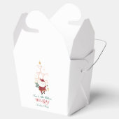 Tini Bit Merry Martini Office Christmas Santa Bedankdoosjes (Geopend)