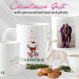 Tini Bit Merry Martini Office Christmas Santa Koffiemok