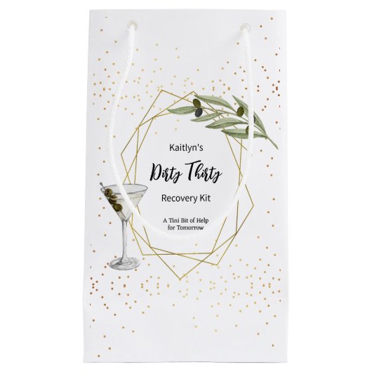 Tini Bit Of Fun Martini Soirée Recovery Kit Klein Cadeauzakje (Voorkant)