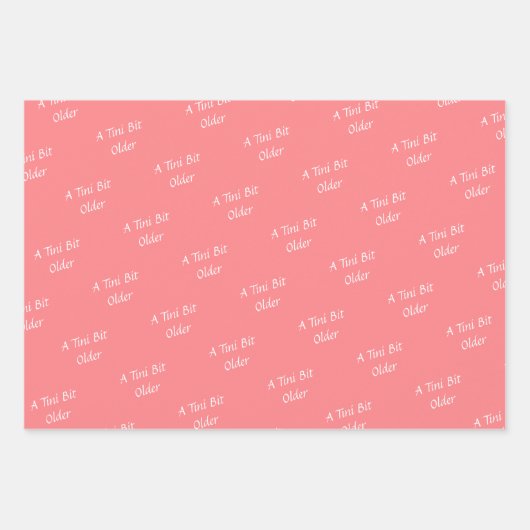 Tini bit older - Berry Drink Theme Inpakpapier Vel (Voorkant 2)