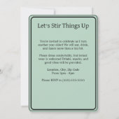 Tini Bit Older - Drink en laarzen thema Kaart (Achterkant)