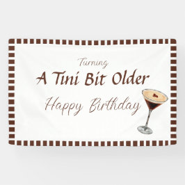 Tini bit older - Espresso Drink Theme Spandoek
