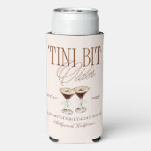 'Tini Bit Older Espresso Martini Verjaardag Seltzer Blikjeskoeler (Seltzer Achterkant)