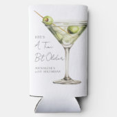 Tini Bit Older Martini Birthday Party Seltzer Blikjeskoeler (Achterkant)