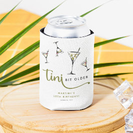 'Tini Bit Older' Martini Cocktail Volwassen Verjaa Blikjeskoeler