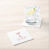 Tini Bit Older Personalized Birthday Party Kartonnen Onderzetters (Insitu)