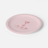 Tini Bit Older Personalized Birthday Party Papieren Bordje (Gekanteld)