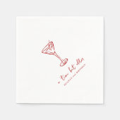 Tini Bit Older Personalized Birthday Party Servet (Voorkant)