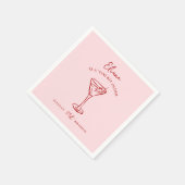 Tini Bit Older Personalized Birthday Party Servet (Hoek)