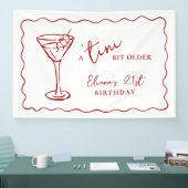 Tini Bit Older Personalized Birthday Party Spandoek (Beurs)