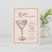 Tini Bit Ouder 30ste verjaardagsfeestje Kaart (Staand voorkant)