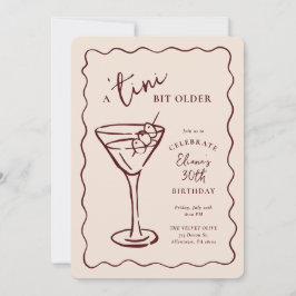 Tini Bit Ouder 30ste verjaardagsfeestje Kaart