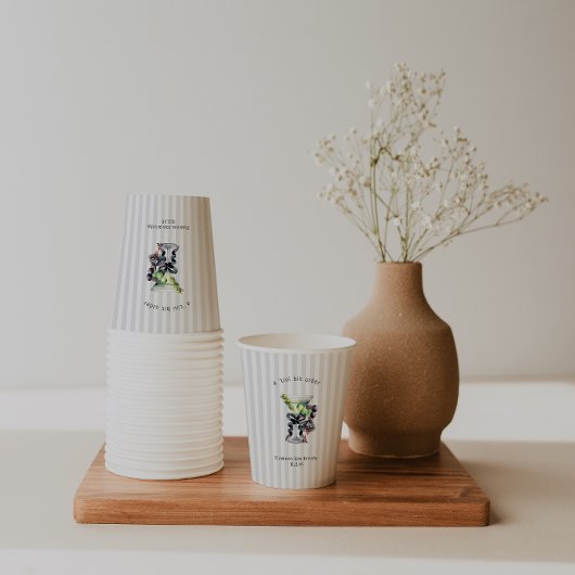 Tini-bit ouder | Martini thema verjaardag gunst Papieren Bekers