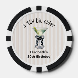 Tini-bit ouder | Martini thema verjaardag Poker Chips