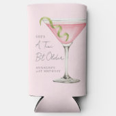 Tini Bit Ouder Martini Verjaardag Seltzer Blikjeskoeler (Voorkant)
