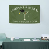 Tini Bit Slimmer Afstudeerfeest Martini Bar Spandoek (Beurs)