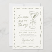 Tini degenen zijn op de weg Martini Twin Baby show Kaart (Voorkant)