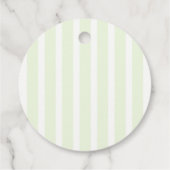 Tini One Baby Borrel Bedankjes Labels (Achterkant)