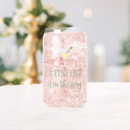 Tini One Baby Borrel Blikvorm Glas (Insitu (Huwelijk))