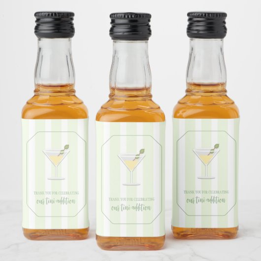 Tini One Baby Borrel Likeurfles Etiket (Flessen)