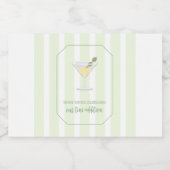Tini One Baby Borrel Likeurfles Etiket (Enkel label)