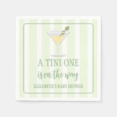 Tini One Baby Borrel Servet (Voorkant)