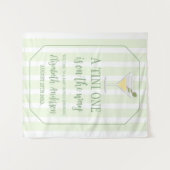 Tini One Baby Borrel Wandkleed (Voorkant (horizontaal))