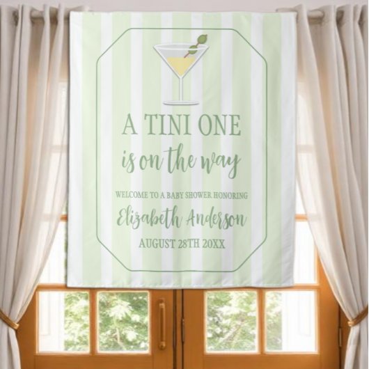 Tini One Baby Borrel Wandkleed