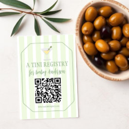 Tini One Baby Cadeau Registratie Informatiekaartje