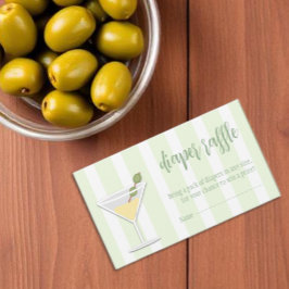 Tini One Baby Shower Luiers Raffle Informatiekaartje