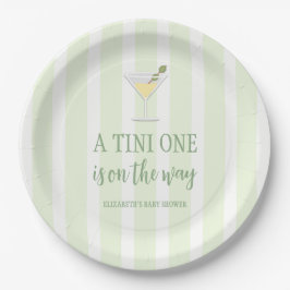 Tini One Baby Shower Papieren Bordje